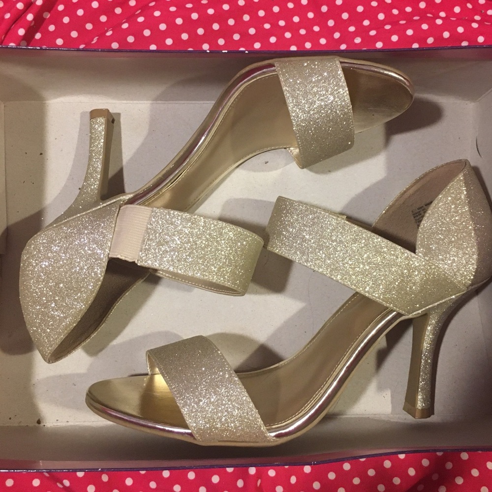 Glittery high heels. Size 8 1/2 women’s